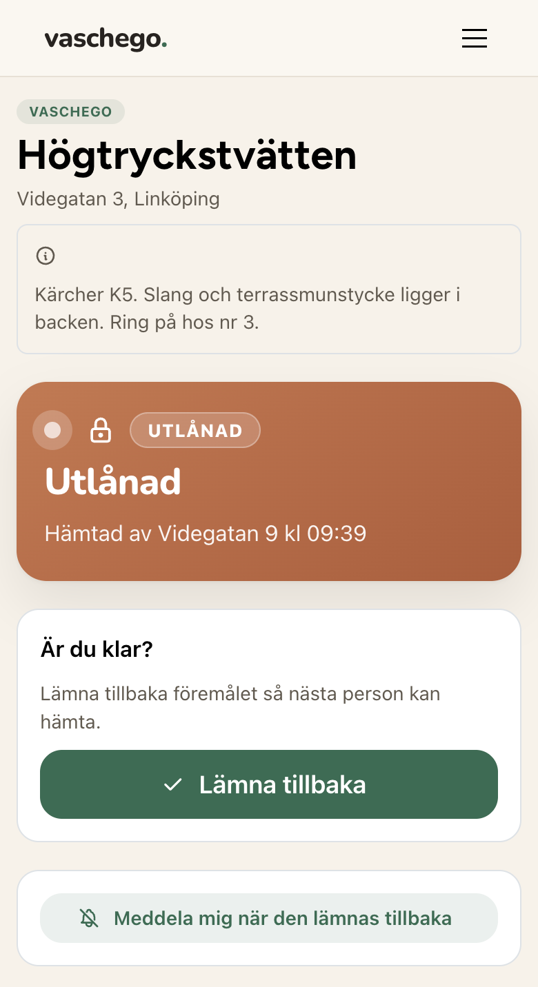 Högtryckstvättens sida