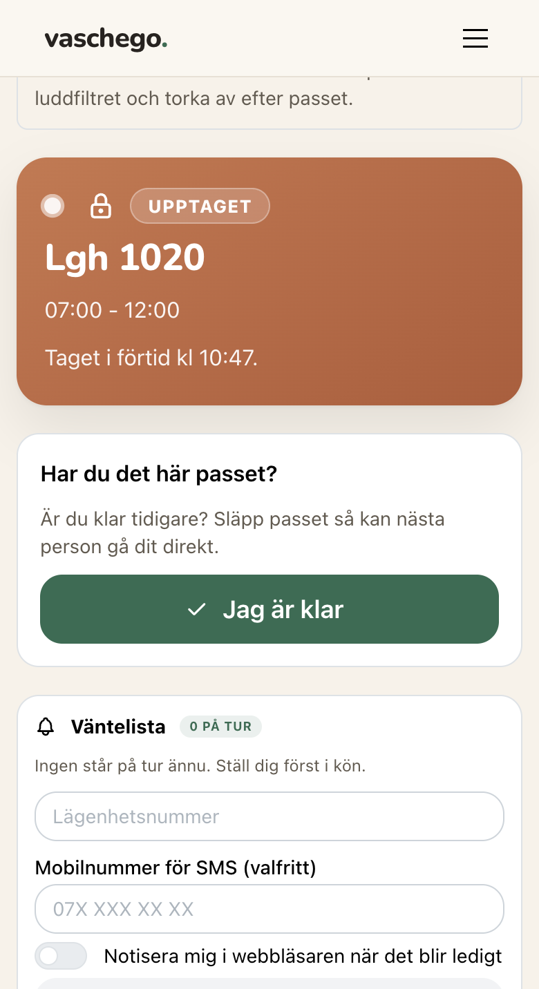 Ingen tid går till spillo